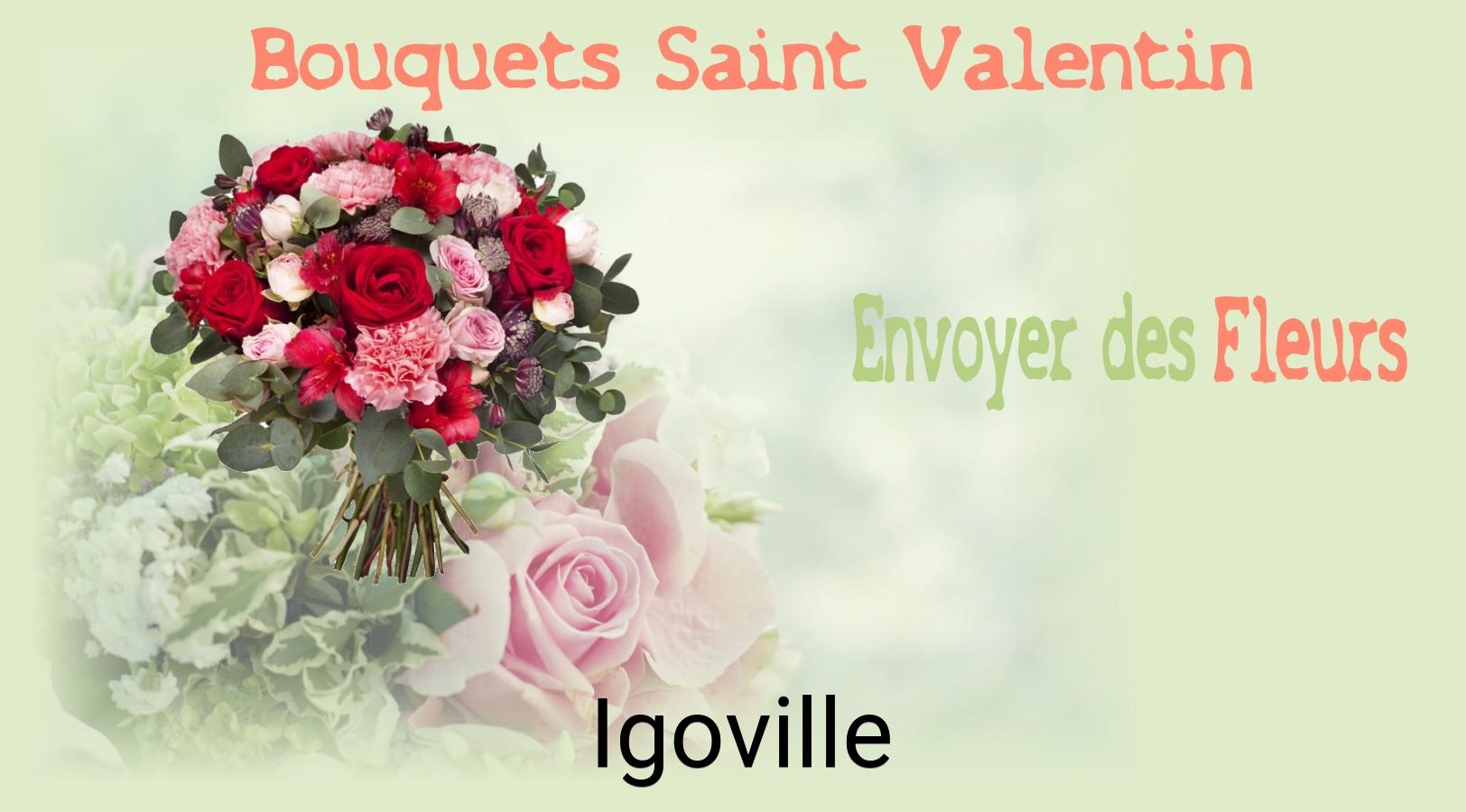 Roses de Saint-Valentin livrées à Igoville